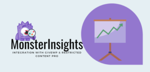 MonsterInsights’ eCommerce Addon Integration with GiveWP and Restricted Content Pro