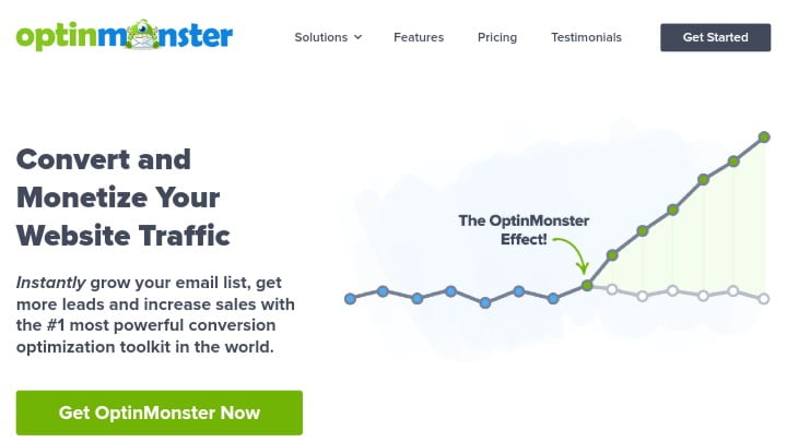 OptinMonster to turn their traffic into subscribers