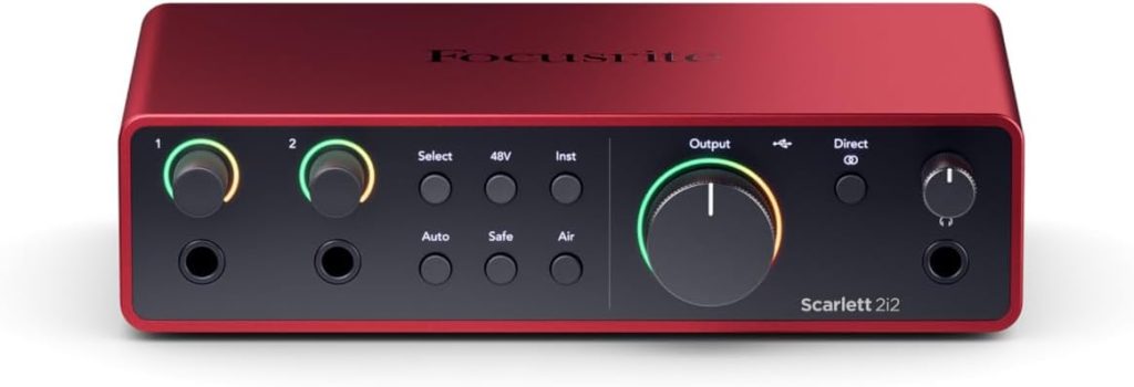 Focusrite Scarlett 2i2 (4th Generation)